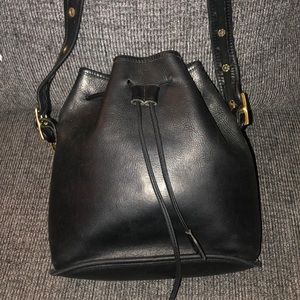 Coach Leather Bucket Bag
